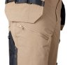Spodnie robocze Mix&Match, 4 way stretch, z kaburami, Cordura, beżowo-czarne, rozmiar XXL