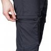 Spodnie robocze Mix&Match, stretch, czarne, rozmiar XXL