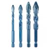 Zestaw wierteł uniwersalnych HEX 6,8,10,12 mm