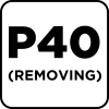 Płótno ścierne 230 x 280 mm, P40 (5 szt.)