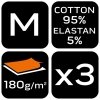 Bokserki basic 2, 3-pack, rozmiar M