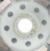 Tarcza diamentowa szlifierska, 2 segmenty, 125 x 22.2 mm, na sucho