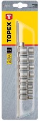 Nasadki Torx 1/4, 3/8, zestaw 9 szt.