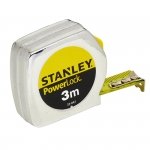 MIARA POWERLOCK, CHROMOWANA OBUDOWA PLASTIKOWA 10M/25MM [L] (1 SZT)
