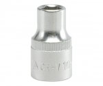 NASADKA KRÓTKA 6-KĄTNA CHROMOWANA 1/2'' 10MM (1 SZT)