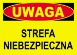STREFA NIEBEZPIECZNA-TABLICA (SZT)