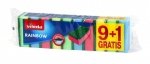 VILEDA GĄBKA DO NACZYŃ RAINBOW 9+1GRATIS (1 OP)