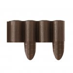 PALISADA OGRODOWA  ECO 2,4M BRĄZOWA (1 SZT)