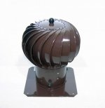 NASADA KOMINOWA OBROTOWA TURBO 200MM BRĄZOWA (1 SZT)