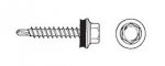 WKRĘT SAMOWIERTNY 4.8*50MM RAL 9006 (5 STO)