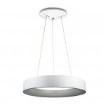 Oprawa Zwieszana LED V-TAC 30W LED Okrągła Ściemnialna Biały VT-32-1-W 3000K 2250lm 3 Lata Gwarancji