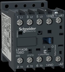 STYCZ.K 3P 6A 24VDC 1NO  AC3 (SZT)