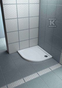 BRODZIK ONNLINE PŁASK 80X80X5,5 R55 FI9 (SZT)