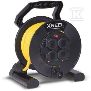 PRZEDŁ.1F 50M XREEL IP44 OW3X1,5 BĘBEN (SZT)