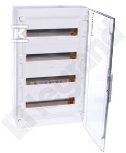 XL3 125-ROZDZIELNIA N/T 4X18 D.TRANSPAR. (SZT)