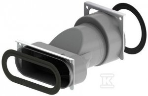PRZEJŚCIE Z 90/75 NA KANAŁ FLAT 51 (SZT)
