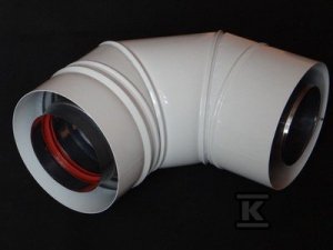 KOLANO 90ST 60/100 BIAŁE KONDEN/TURBO (SZT)