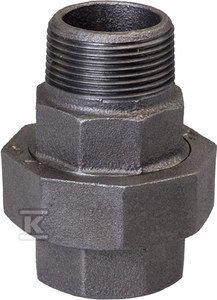 ŚRUBUNEK U12 NR60 6/4 CZARNY DWUZŁĄCZ (SZT)