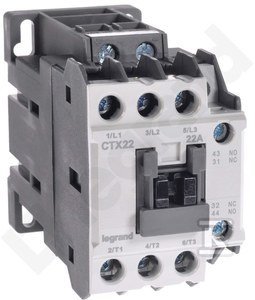 STYCZ.3P 22A 1NO1NC 24V DC CTX3 (SZT)