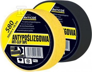 TAŚMA ANTYPOŚLIZGOWA CZARNA 25MMX18,3M (SZT)