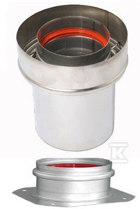 ADAPTER DN 60/100 - KOCIOŁ Z AD. PLASTI (SZT)