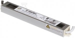 IP67 12V 3,3A 40W ZASILACZ LED  SLIM (SZT)