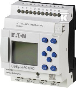 EASYE4,230VAC/DC,8DI,4DO-R,Z WYŚW. (SZT)