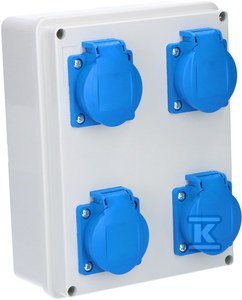 ROZDZ.STAC.R-190 4X250V ONNLINE (SZT)