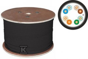 KABEL F/UTP KAT.5E PE 500M ZEWN. SUCHY (SZT)