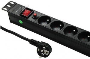LISTWA ANTYPRZE.19 1U 16A PDU 8XFRENC (SZT)