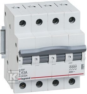 RX3 63A 4P ROZŁĄCZNIK IZOLACYJNY (SZT)