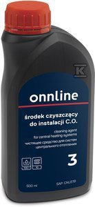 ŚRODEK CZYSZCZĄCY DO INSTALACJI C.O. 3 (SZT)