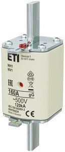 WKŁADKA NH1 GG 160A/500V (SZT)