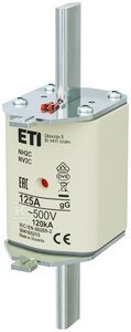 WKŁADKA NH2C GG 125A/500V (SZT)
