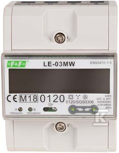 LE-03MW LICZNIK ENERGII 3F 2-KIER.MODBUS (SZT)
