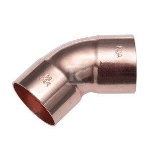 KOLANO 45o DWUKIELICHOWE 1 1/8 ACR (SZT)
