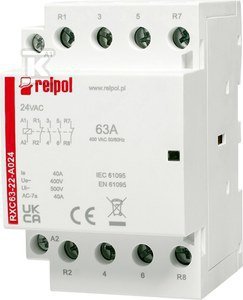 STYCZ.INST.2NO+2NC,63A,AC RXC63-22-A024 (SZT)