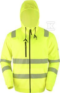 BLUZA HI-VI (FLUO) ŻÓŁTA M (SZT)