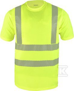 T-SHIRT HI-VI (FLUO) ŻÓŁTY XL (SZT)