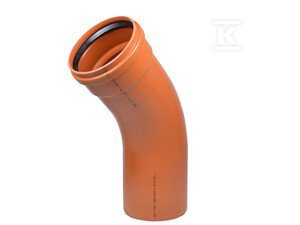 KOLANO PVC 200/45 KAN ZEW (SZT)