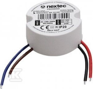 ZASIL.OKR 50MM / 24V / IP20 / 1A / 24W (SZT)