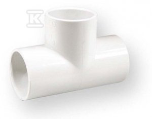 TRÓJNIK RÓWNOPRZELOT. KW/KW/KW PVC 1 1 (SZT)