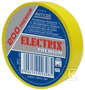ELECTRIX 200 PREMIUM TAŚMA IZOL.ŻÓŁT (SZT)
