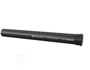 RURA PP-HT SITECH+ 50X1000 SANIT.CZARNA (SZT)