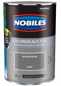 NOBILES EMALIA CHLOROKAUCZUKOWA SZARA 0.9L (1 SZT)