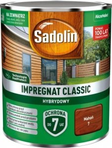 SADOLIN IMPREGNAT CLASSIC HYBRYDOWY 7 LAT MAHOŃ 0.75 (1 SZT)