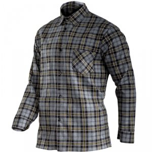 KOSZULA FLANELOWA ROCKER SZARA, POLSKA ROZMIAR XL (1 SZT)