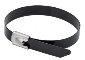 STALOWE OPASKI ZACISKOWE POWLEKANE 4.6*200MM SS304 20SZT. (1 OP)