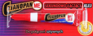 KLEJ CYJANOPAN ME SZTYWNY (1 SZT)