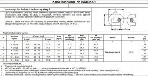 ŁAŃCUCH TECHNICZNY CZARNY 8MM G8 WLL 2T (5 KG)